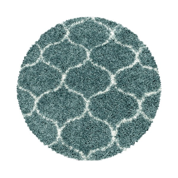 Tappeto rotondo blu ø 160 cm Salsa - Ayyildiz Carpets