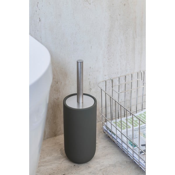 Scopino WC verde scuro in ceramica Lotus Play – Mette Ditmer Denmark-image-1