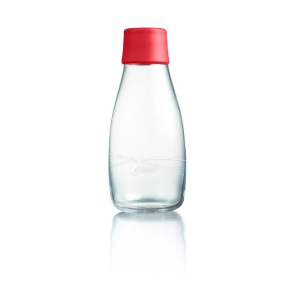 Bottiglia di vetro rosso, 300 ml - ReTap