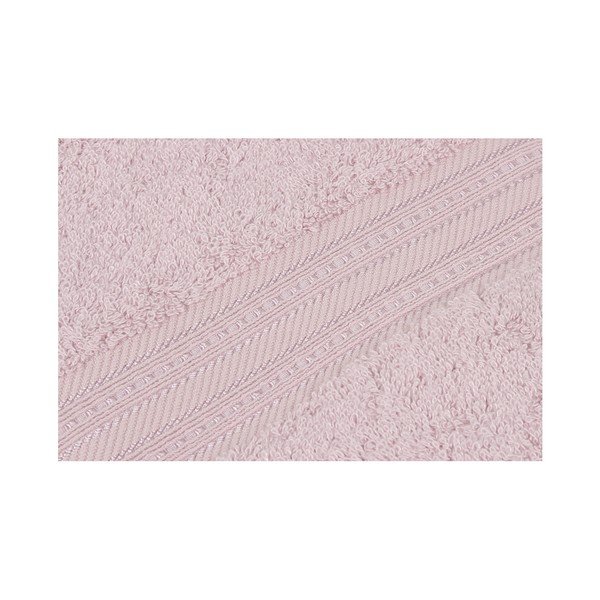 Asciugamano da bagno rosa Lavinya, 70 x 140 cm - Foutastic-image-3