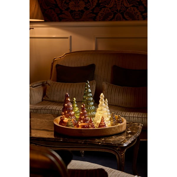 Decorazione leggera bordeaux ø 13 cm Lucy - Sirius-image-2