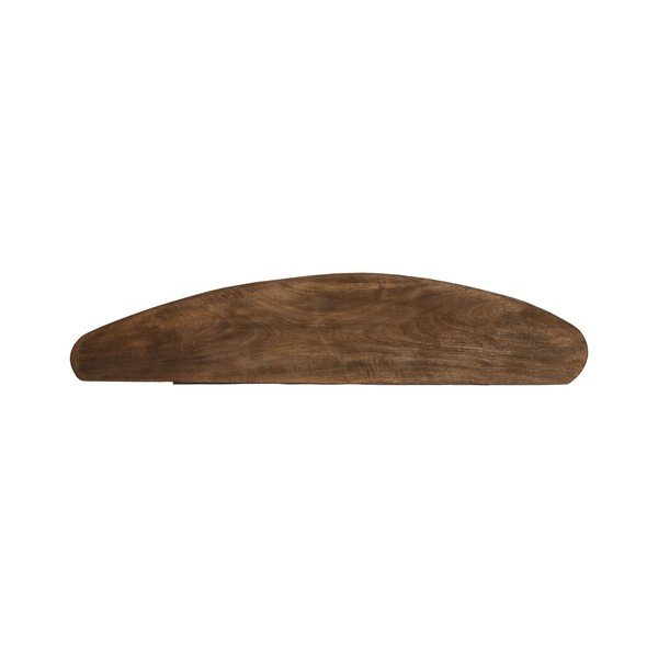 Mensola colore naturale scuro in mango massiccio 80 cm Ginosu – Light & Living-image-1