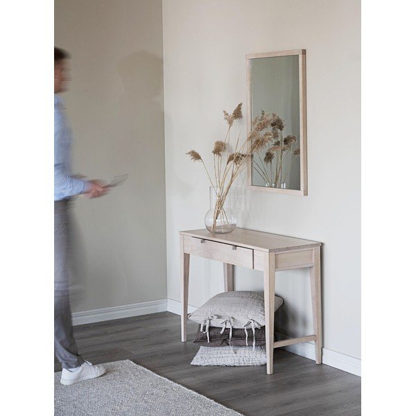 Consolle in rovere laccato opaco Fulla Confetti - Rowico-image-1