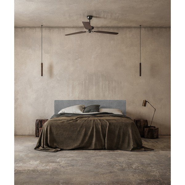Testata imbottita grigia 165x52 cm Billie - Really Nice Things-image-3