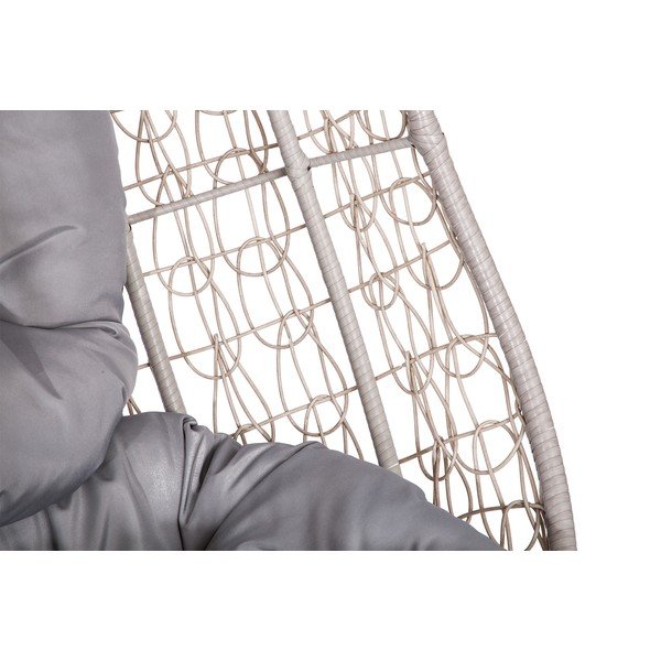 Poltrona sospesa in rattan artificiale Azuro - Bonami Essentials-image-4