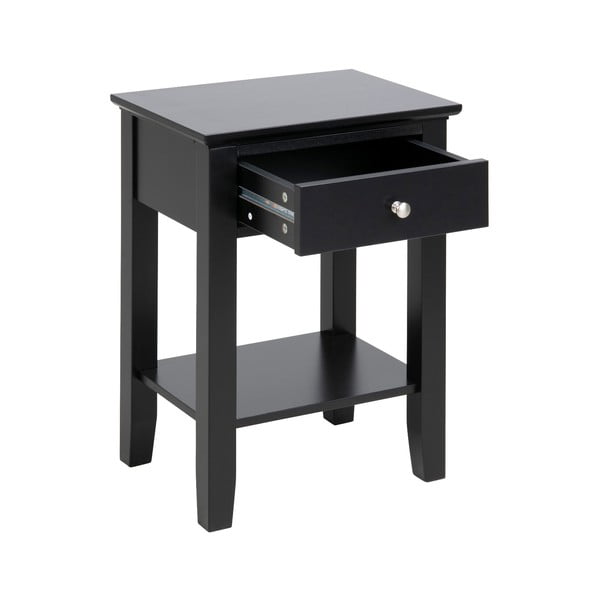 Comodino nero Linnea - Actona-image-2