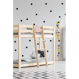 Letto a castello in legno di pino 70x160 cm CLP - Adeko