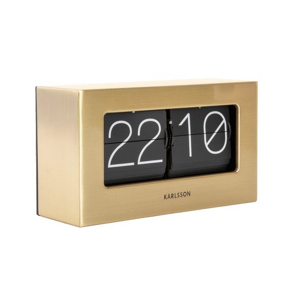 Orologio da tavolo digitale Boxed Flip - Karlsson-image-4