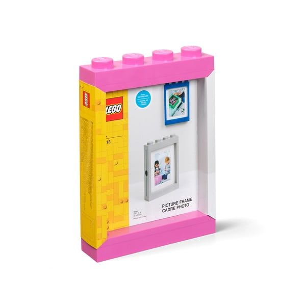 Portafoto rosa , 19,3 x 26,8 cm - LEGO®-image-4