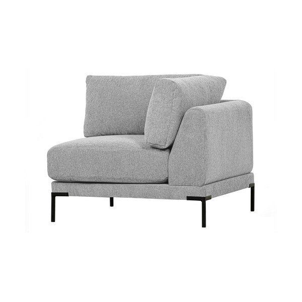 Modulo divano variabile grigio chiaro Couple - WOOOD-image-2