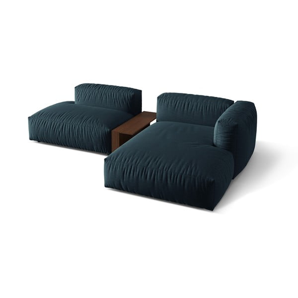 Divano angolare modulare blu scuro (angolo destro) Martina - Micadoni Home-image-2