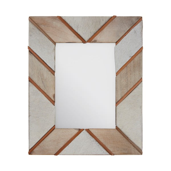 Cornice in legno bianco e beige 22x28 cm Bowerbird - Premier Housewares-image-2