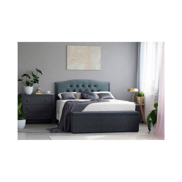 Testata verde petrolio Mazzini Sofas Cloves, 140 x 120 cm - Cosmopolitan Design-image-2