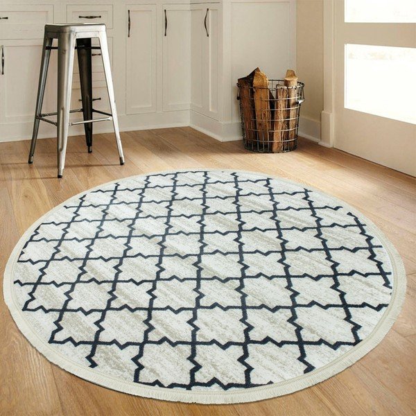 Tappeto Rusallo Gris, ⌀ 150 cm - Ruby