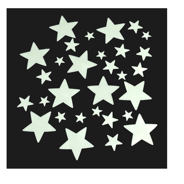 Set di adesivi fosforescenti Space Age - Rex London-image-2