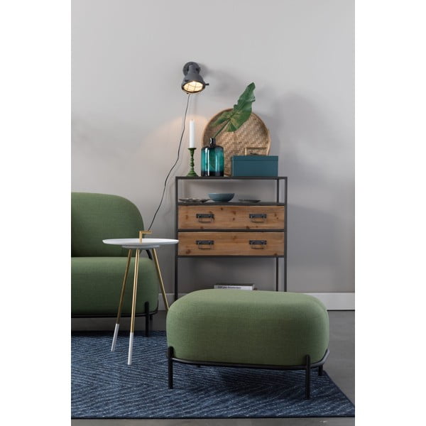 Poggiapiedi verde Polly - White Label-image-1