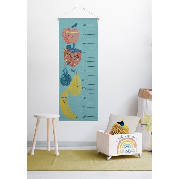 Contenitore per bambini in pino su ruote Rainbow - Folkifreckles-image-1