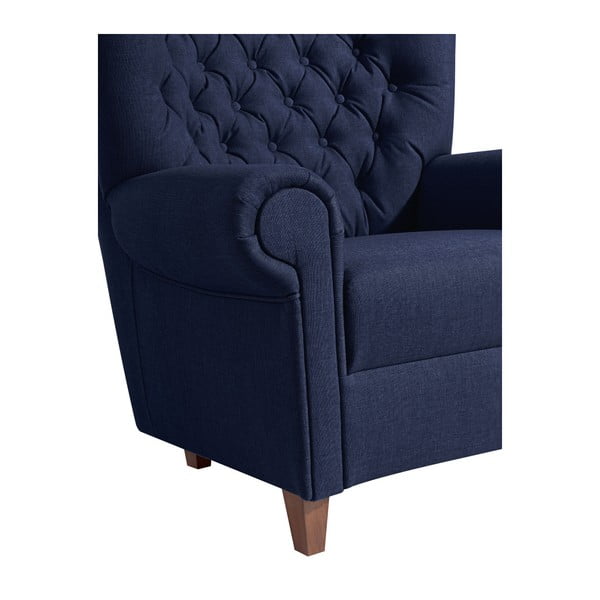 Poltrona blu scuro Vicky - Max Winzer-image-2