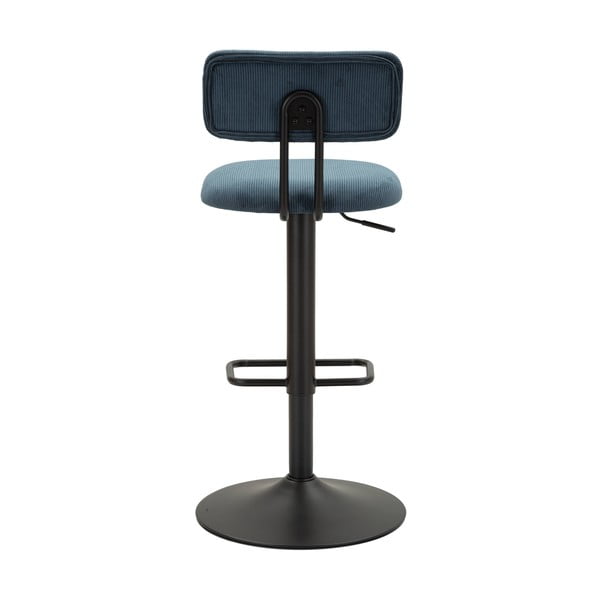 Sgabello da bar petrolio/nero con altezza regolabile (altezza seduta 61 cm) Tina - Mauro Ferretti-image-4