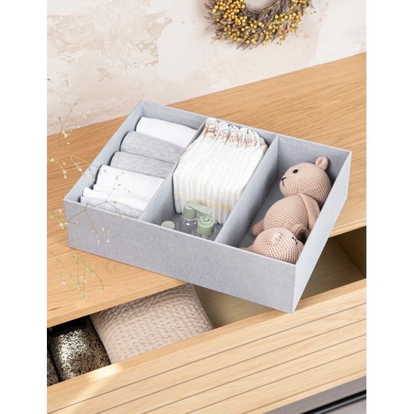Organizzatore per cassetti in cartone Vidar - Bigso Box of Sweden-image-1