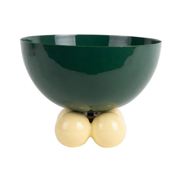 Ciotola verde in ferro ø 26 cm Double Funky – PT LIVING-image-2