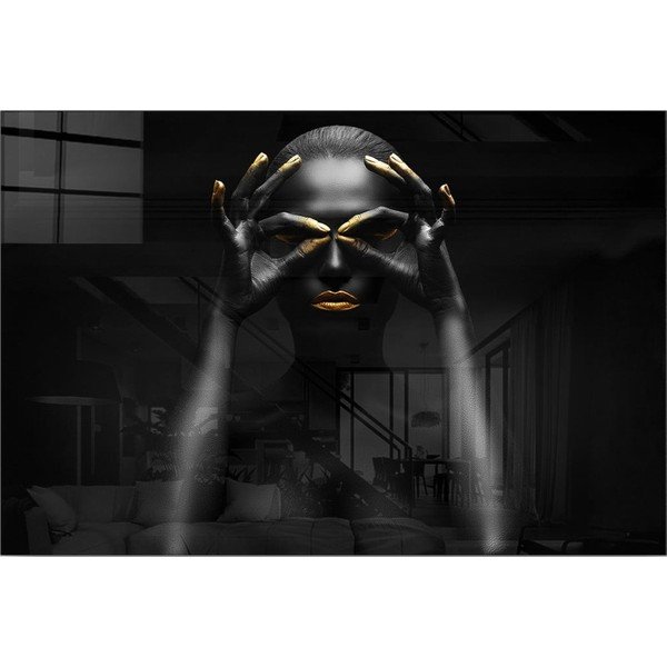 Pittura su vetro 70x50 cm - Wallity