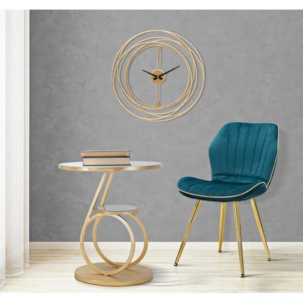 Set di 2 sedie da pranzo imbottite di colore turchese Paris - Mauro Ferretti-image-1