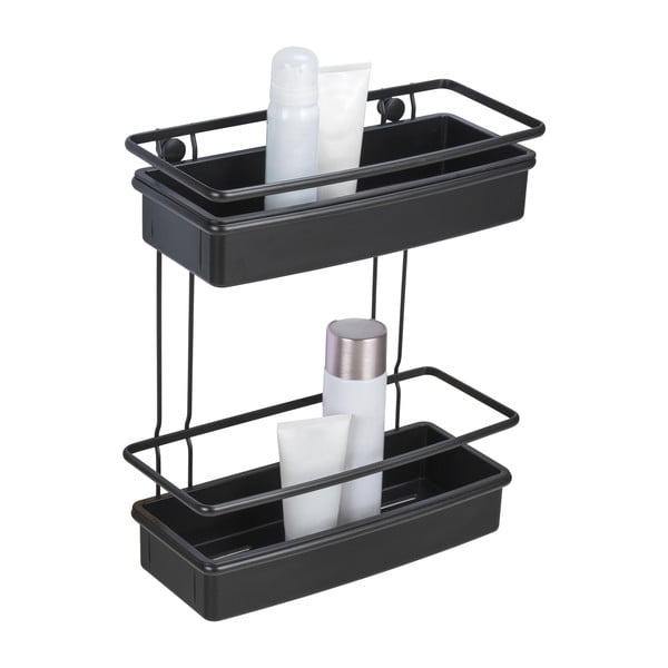 Mensola doccia nera , 30 x 35 cm Molinella - Wenko-image-3