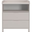 Cassettiera per bambini color crema con fasciatoio 89x102x77 cm Alkmaar – Germania