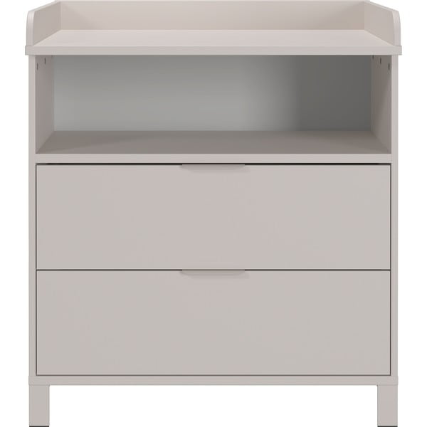 Cassettiera per bambini color crema con fasciatoio 89x102x77 cm Alkmaar – Germania