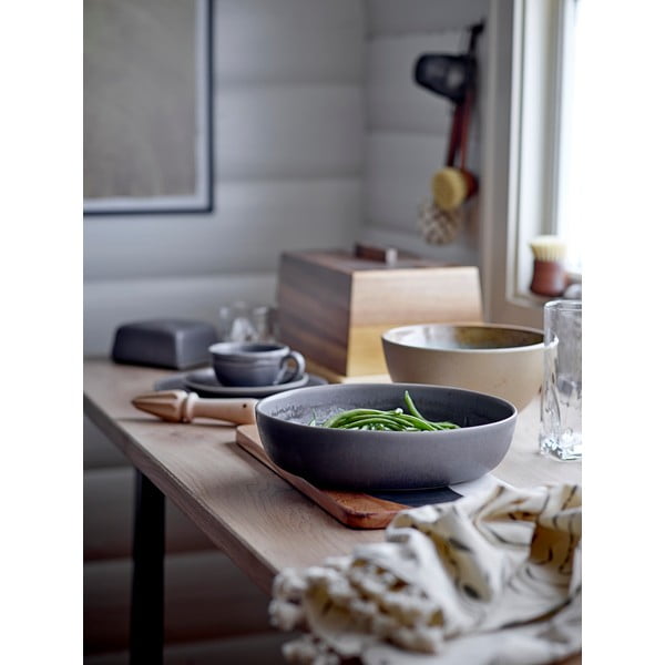 Burriera in gres grigio Raben - Bloomingville-image-1