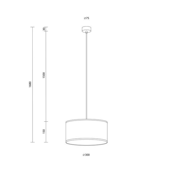 Lampada a sospensione gialla ø 30 cm Doce - Sotto Luce-image-2