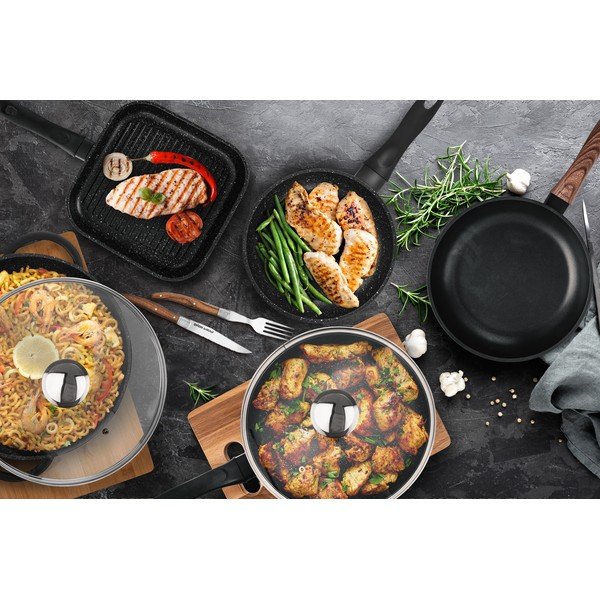 Padella antiaderente Pfluon Granit , ⌀ 24 cm Grande - Orion-image-1