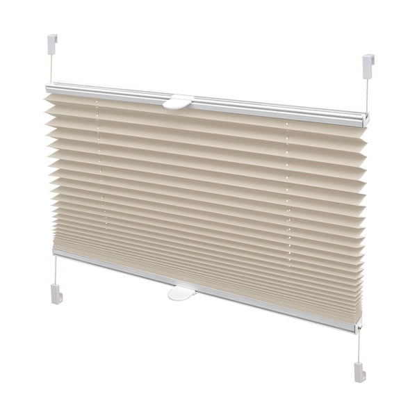 Tenda a pacchetto beige 80x150 cm Plisé Verona – Gardinia-image-1