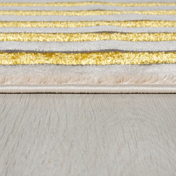 Tappeto in oro 116x170 cm Eris Gatsby - Flair Rugs-image-1