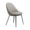 Sedia da pranzo beige Gain - Unique Furniture