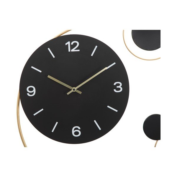 Orologio da parete nero Globe - Mauro Ferretti-image-3