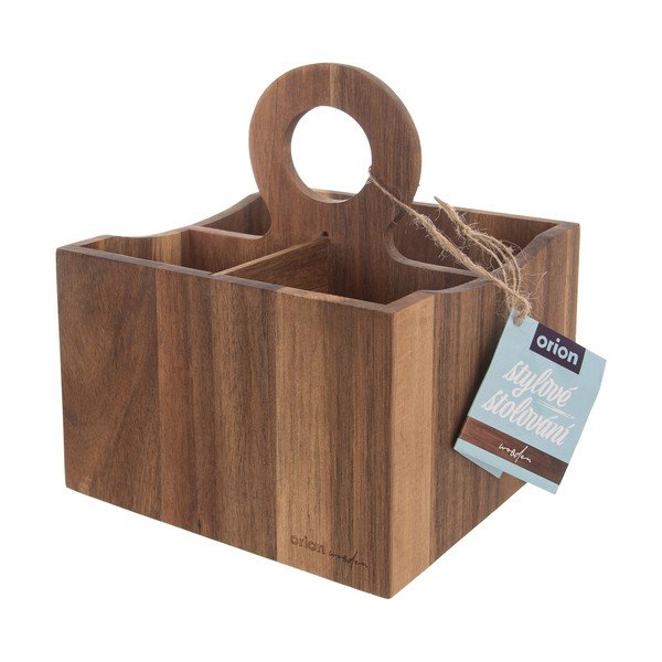 Supporto in legno per utensili da cucina Wooden - Orion-image-2