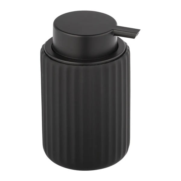 Set di accessori da bagno nero opaco in ceramica Belluno - Wenko-image-4