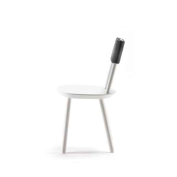 Sedia in legno massiccio bianco Naïve - EMKO-image-4