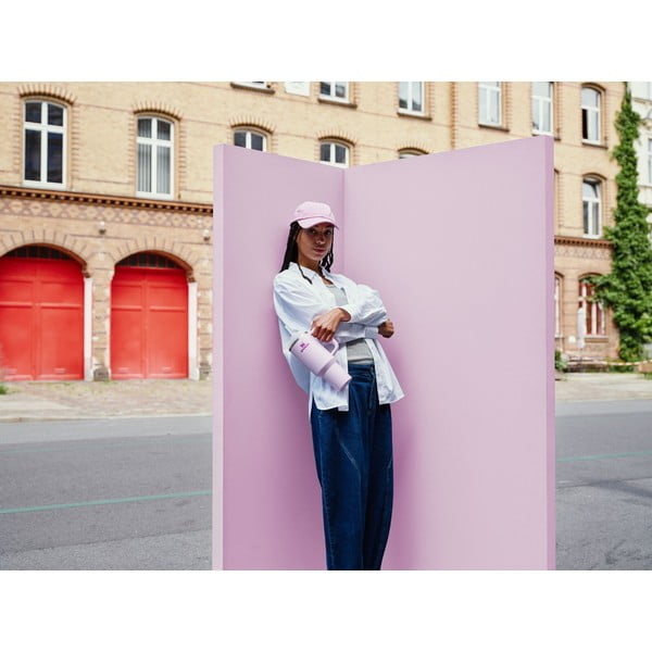 Borraccia termica rosa in acciaio inox 1,18 l Quencher H2.0 FlowState Tumbler Cherry Blossom – Stanley-image-2