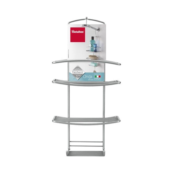 Mensola sospesa per il bagno Onda - Metaltex-image-2
