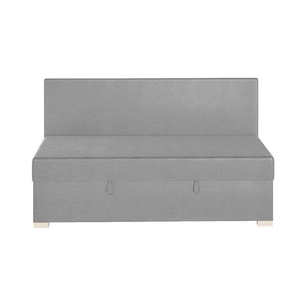 Letto per bambini grigio con contenitore con materasso 90x200 cm Cozi - Ghado