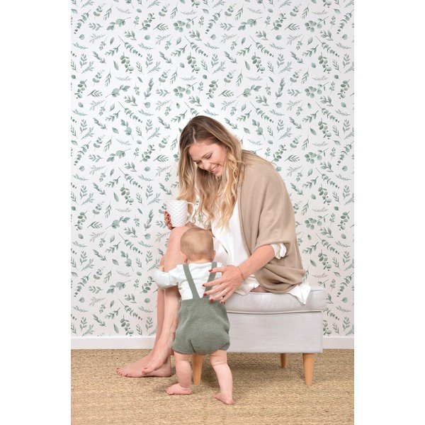 Carta da parati per bambini 10 m x 50 cm Greenery - Lilipinso-image-1