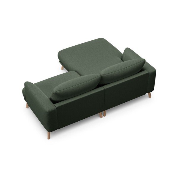 Divano angolare verde (con penisola a sinistra/con chaise lounge) Naomi – Micadoni -image-3