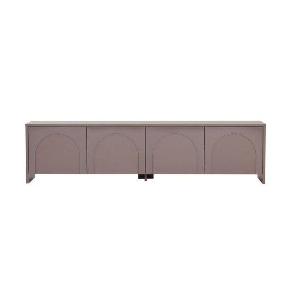 Mobile TV grigio tortora 180x45x32 cm Aurelia – Kalune Design-image-4