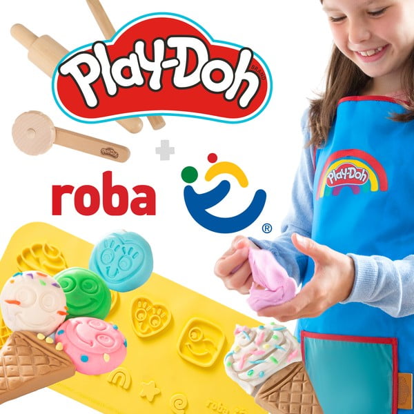 Tavolino per bambini 55x55 cm roba x Play-Doh Creative Craft  – Roba-image-4