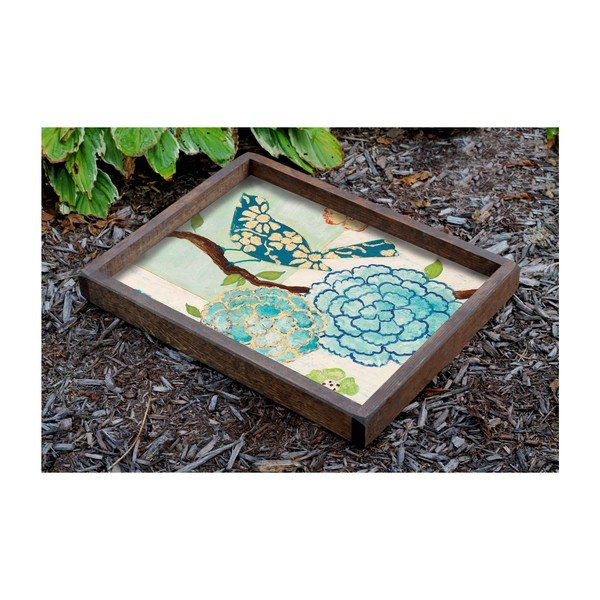 Vassoio di legno Patrick Inessa, 40 x 50 cm - Evila Originals