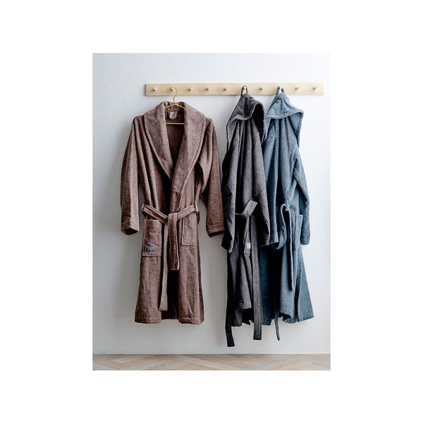 Vestaglia blu in cotone biologico taglia S/M - Södahl-image-2