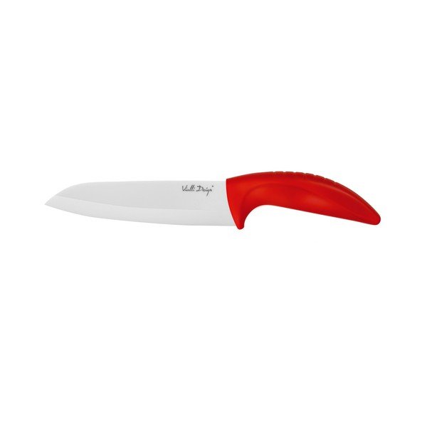 Keramický nůž Chef, 16 cm, červený